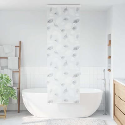 vidaXL - Doucherolgordijn - met - cassette - 80x240 - cm - stofbreedte - 76 - cm