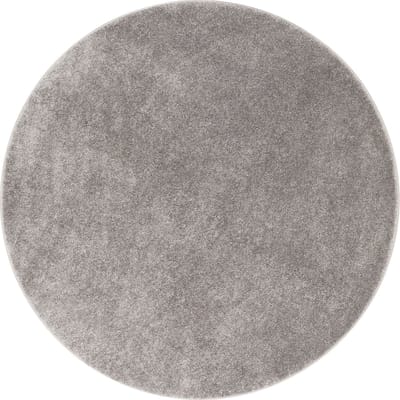 Pergamon Luxe zacht velours vloerkleed Verona rond