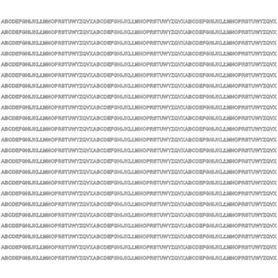 Zelfklevende Letterstickers 3 Mm Stickers Wit Mat