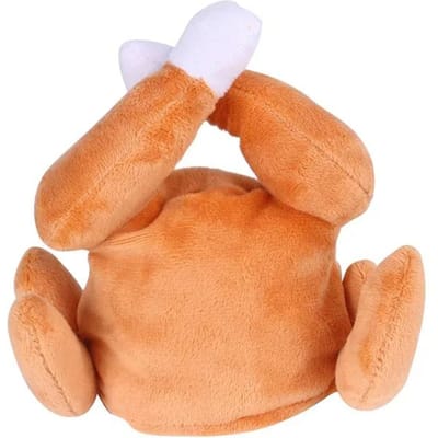 Pluche Pet Kattenmuts Verstelbare Maat Verkleed Kip Poot Hoofddeksel Verjaardagscadeaus Voor Halloween Kerstfeest Huisdierbenodigdheden orange