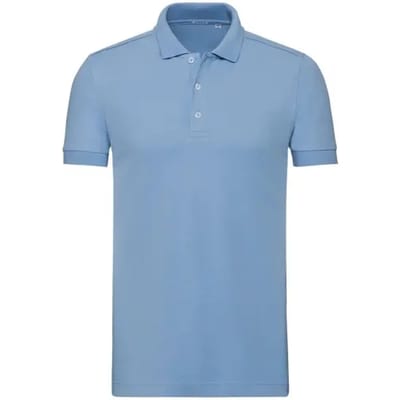 Men's Stretch Poloshirt 'Russell' Fuchsia - 3XL
