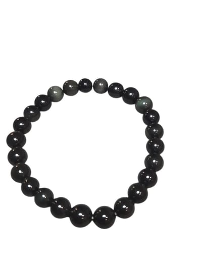 Obsidiaan armband.