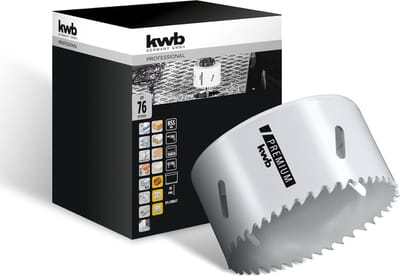 KWB Gatenzaag HSS Bi-metaal 598-076 - Ø 76 mm