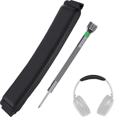 Vervangende Hoofdband voor Bose QuietComfort 35, 35 II, 45 (QC35, QC35 II, QC45) Over-Ear Hoofdtelefoon van MMOBIEL – Protein PU Hoofdband – Hoofdtelefoon Hoofdkussen Cover Reparatie – Zwart