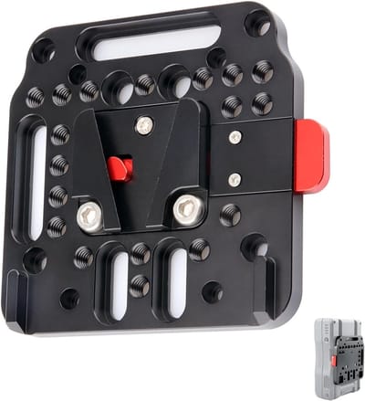 Dock Mounting Plate Quick Release voor Ursa Mini, Sony FS7, FS5 en DJI Ronin M/MX - Stabiele Bevestiging en Flexibiliteit