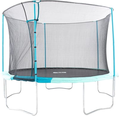 Tuin Trampoline - Springkussen Buiten - Buiten Spelen - Veiligheidsnet Inclusief - 366 cm Diameter - Blauw