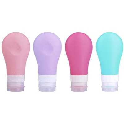 Reis Siliconen Fles Set Cosmetische Fles Opbergdoos Draagbare Lotion Fles Douchegel Handdesinfecterend Flesje. 38ML
