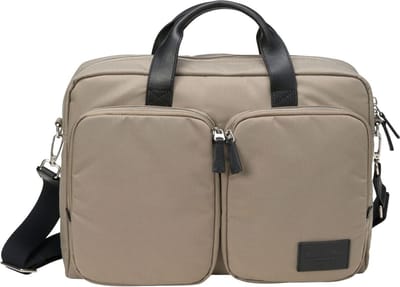 Marc O'Polo Afzonderlijke gevallen Schoudertas met laptopvak Glen Business Bag Pavestone Taupe
