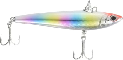 Zinkend Lokken - Pluggen Aas - Vissen Op Baars - Strakke Zwemactie - 77 mm 142 gram - Regenboog