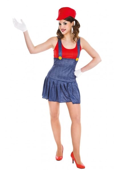 Rode Loodgieter Set Dames - Maat S