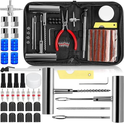 Proppenset - Autobanden Reparatie Set - Autobanden Pomp - Auto