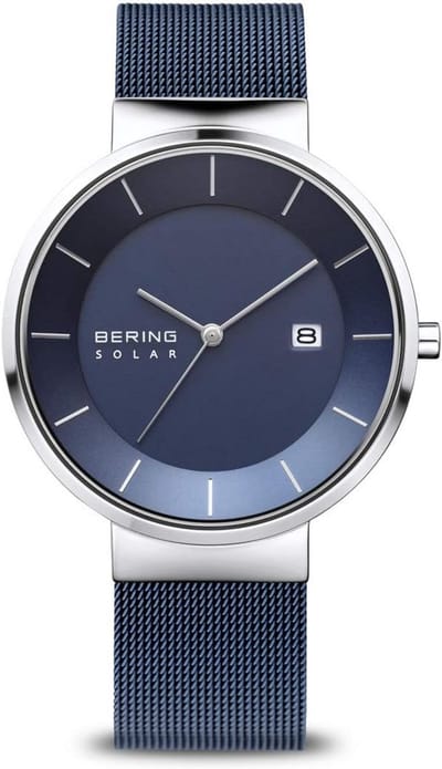 Herenhorloge met Analoog Kwarts Zonne-energie en Saffierglas