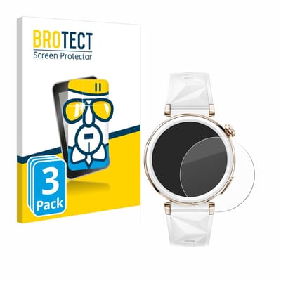 Screenprotector 3 Stuks voor Huawei Watch GT 5 Pro (42 mm) Beschermglas transparant