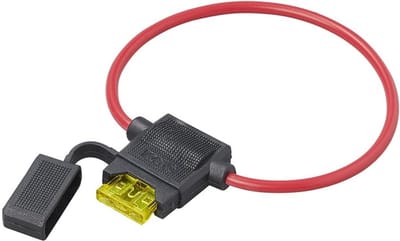 ProPlus In-line zekeringhouder - standaard steekzekering - draaddiameter 2 mm²