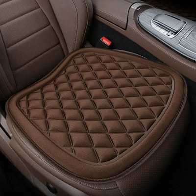 Autostoelkussen Bestuurderszitkussen met comfort Traagschuim en antisliprubber Voertuigen Bureaustoel Thuis Autokussen Stoelhoes black