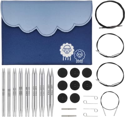 Luxe set verwisselbare rondbreinaaldenpunten - 3.50-8.00mm