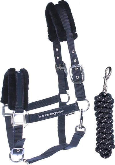 Horsegear Halsterset Horsegear Reno Donkerblauw