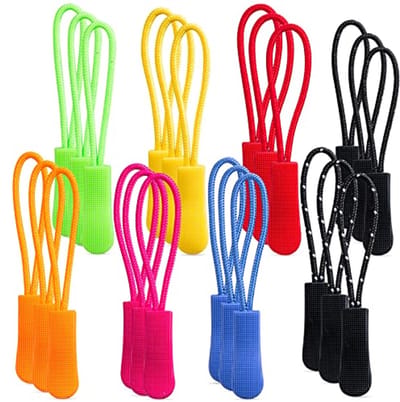 Meerkleurige Rits Trekt Zip Extensies – 40 Stuks voor Kleding en Tassen