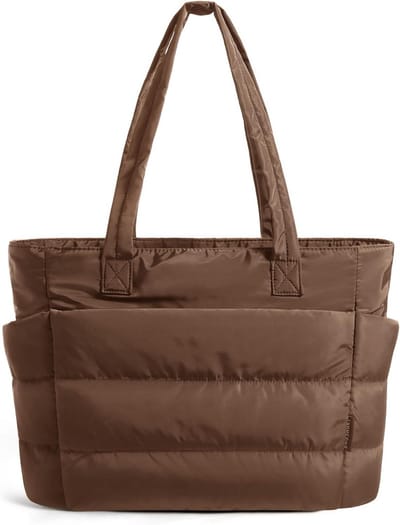 Dames Handtas - Schoudertas Laptop - Dagelijks Gebruik - Waterdicht Materiaal - 15.6 Inch Laptop - Zwart