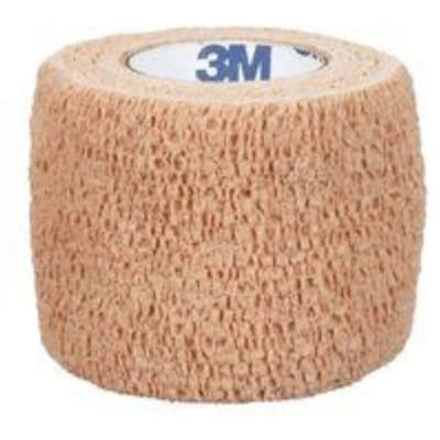 3M Coban Elastische Zwachtel 7,5cmx4.57m 1 Verband