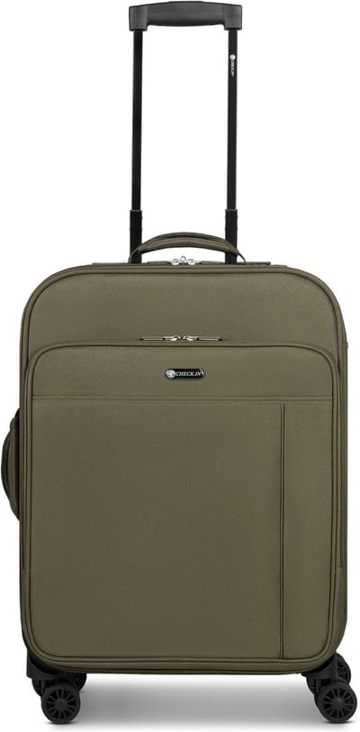 CHECK.IN Sevilla 3.0 4 wielen Cabinewagen S 53 cm - Zachte bagage - - olive