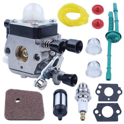 Dailygoods - Carburateurset, geschikt voor Stihl Fs45 Fs46 Fs55 Fs55R Fc55 Fs38 Fs55Rc Km55 Hl45 Km55R Sp85, voor Zama C1Q-S66, C1Q-S71, C1Q-S97 A, C1Q-S144 3, C1Q-S153, C1Q-S186, C1Q-S186