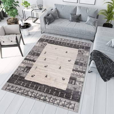 Tapiso Sari Vloerkleed Laagpolig Boho Tapijt Karpet Maat- 120x170
