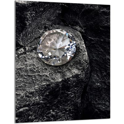 TMK ArtDeko Serie - Snijplank van glas - 40x52 cm - Diament - UV-gedrukt