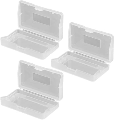 Dailygoods- Game Case Lichtgewicht - 10 Stuks - Transparante Draagbare Box - Compacte Cover - Duurzaam Materiaal - Geschikt voor GBA - Gamecardhouder