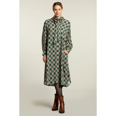 River Woods Multi Fantasy Balloon Sleeves Dress Size: 34 | Shirt Dresses Outlet | Dames |
