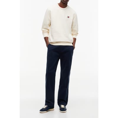 Tommy Hilfiger Regular Badge Crew Calico Größe: M | Pullover Outlet | Herren