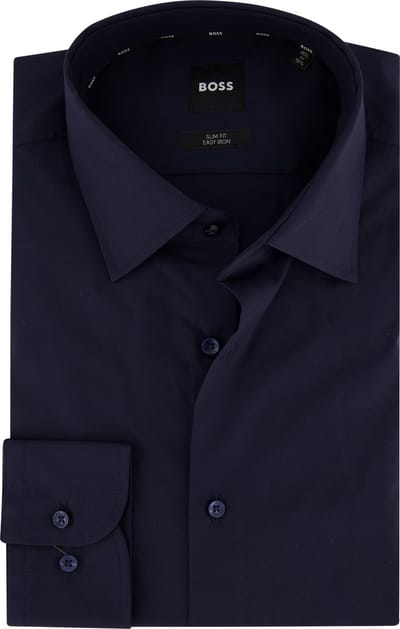 Boss H-hank Kent Overhemd Met Lange Mouwen Blauw 39 / Long Man