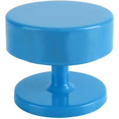 2 couleurs Porte-fraise dentaire magnétique Godet Étui Outils de soins bucco-dentaires Accessoires Bleu bleu