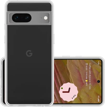 Hoesje - Geschikt voor Google Pixel 7A - Sterk & Shockproof - Hoes Cover - Siliconen Case - Transparant