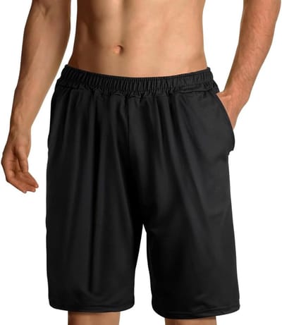 Comfortabele pyjama shorts voor mannen met elastische taille, ideaal voor nachtwear en loungewear, perfect voor zomer, joggen en outdoor activiteiten in maat L~XL