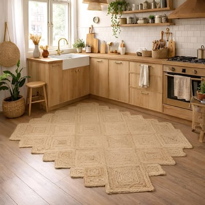 Lavandoux - Jute Vloerkleed - Sevagram - Naturel - 120 x 180 cm