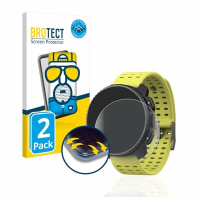 BROTECT - Screenprotector voor Suunto Vertical - Folie Beschermfolie matte volledig dekking 2 Stuks