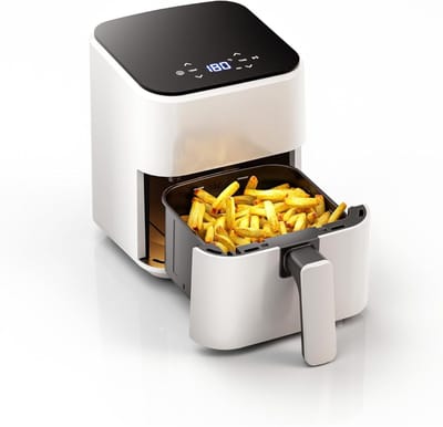 Miniairfryer-Airfryer-Airfryerklein-Wit-26cmx22cmx28cm