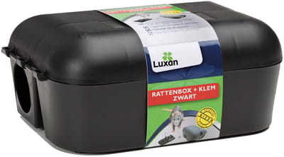 Luxan Rattenbox Met Klem - Ongediertebestrijding -