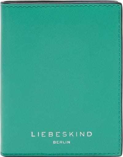 LIEBESKIND BERLIN Leren Kaarthoes Kodiaq Sheep Hilla Arcie Card Etui Jade Groene