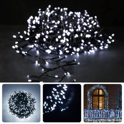 Cheqo® LED Kerstverlichting - Kerstboomverlichting - Kerstlampjes - 40 LED's - 3 Meter - Waterdicht - Energiezuinig - Binnen en Buiten