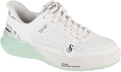 Skechers x Snoop Dogg - Sizzle Slip-ins - Heren Sneakers Schoenen Wit 251170-WHT , Maat: EU 42.5 US 9.5
