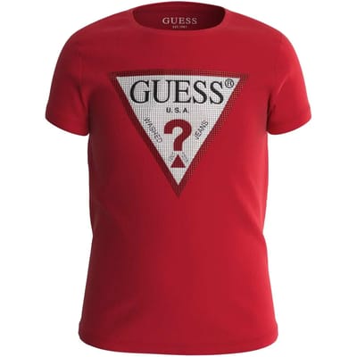 Zacht T-shirt van biologische jersey voor meisjes Guess