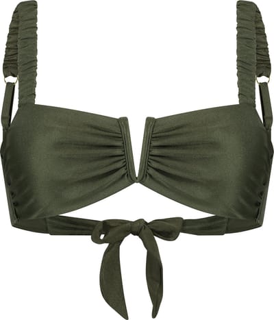 Hunkemoller Crete bandeau bikinitopje Dames Bikinitopje - Maat L