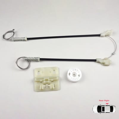 BWR463 Reparatieset Raammechanisme Achter Rechts voor Land Rover Freelander MK1 L314 LN 1997-2006 3/5 Deurs CVH101200