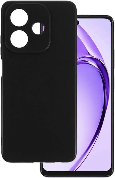 Zwart Dun TPU Hoesje Geschikt voor Oppo A60 5G / A40 / A40m | Back Cover | Lichtgewicht | Ultra Dun | Flexibel | Zacht