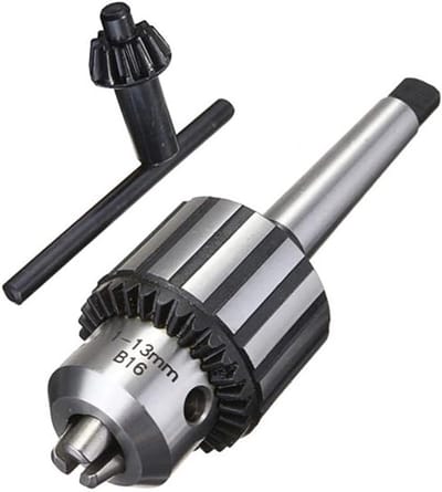 Super Heavy Duty 1/2" (1-13mm) Chuck Chuck with MT2 Shank | Morse Taper Arbor #2 (B16)