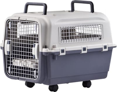 Stevige Honden Bench voor Thuis en Onderweg - Reiskoffer en Vervoersbox