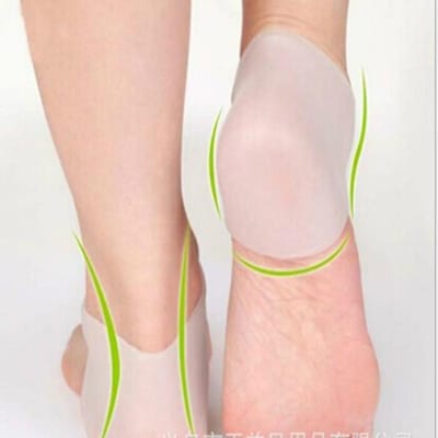 1 Paar Siliconen Hydraterende Gel Hiel Sokken Cracked Foot Skin Gel Care Voetbeschermer Sokken 1 pair