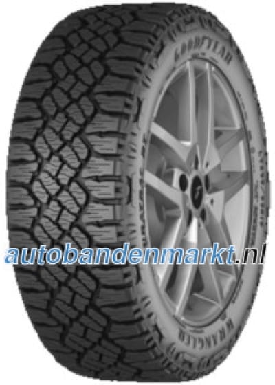 Goodyear Wrangler DuraTrac RT ( LT255/55 R19 115/112Q 10PR, POR, met velgrandbescherming (MFS) OWL )
